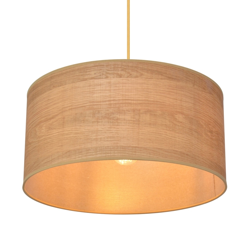 Luster na lanku ALBA 1xE27/15W/230V pr. 40 cm hnedá