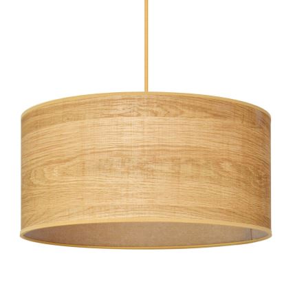 Luster na lanku ALBA 1xE27/15W/230V pr. 40 cm hnedá