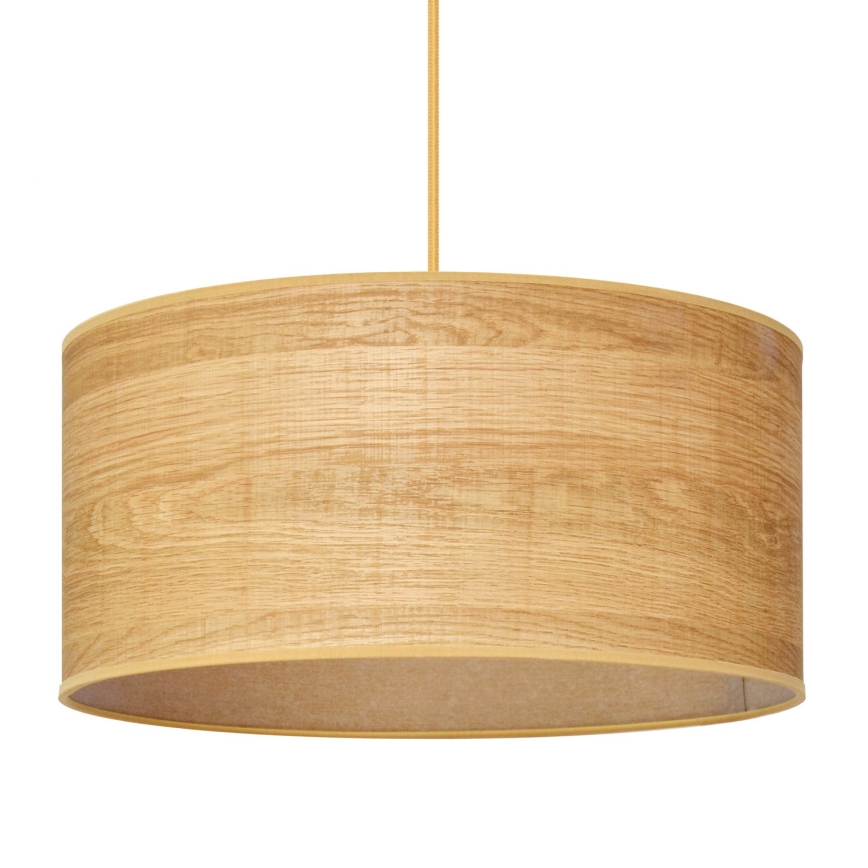 Luster na lanku ALBA 1xE27/15W/230V pr. 40 cm hnedá