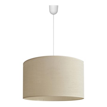 Luster na lanku ALBA 1xE27/15W/230V pr. 45 cm béžová