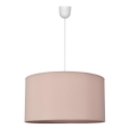 Luster na lanku ALBA 1xE27/15W/230V pr. 45 cm béžová