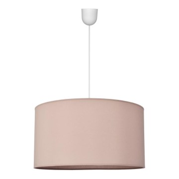 Luster na lanku ALBA 1xE27/15W/230V pr. 45 cm béžová