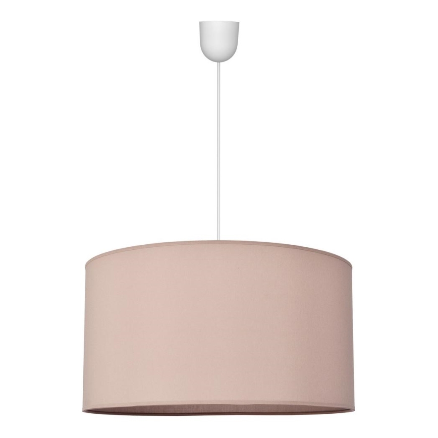 Luster na lanku ALBA 1xE27/15W/230V pr. 45 cm béžová