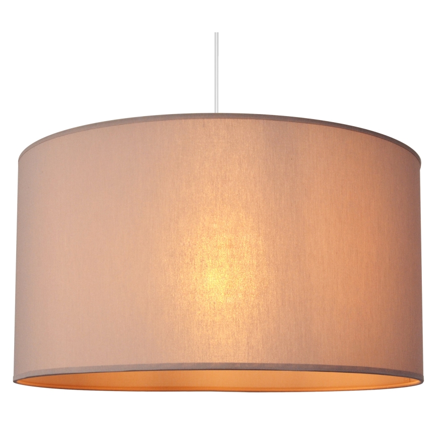 Luster na lanku ALBA 1xE27/15W/230V pr. 45 cm béžová