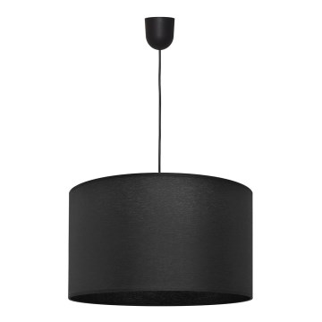 Luster na lanku ALBA 1xE27/15W/230V pr. 45 cm čierna