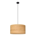 Luster na lanku ALBA 1xE27/15W/230V pr. 45 cm hnedá/čierna