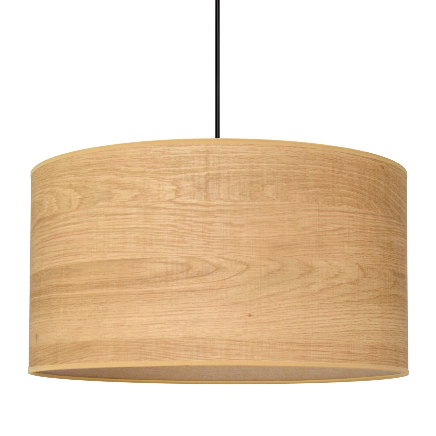 Luster na lanku ALBA 1xE27/15W/230V pr. 45 cm hnedá/čierna