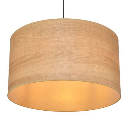 Luster na lanku ALBA 1xE27/15W/230V pr. 45 cm hnedá/čierna