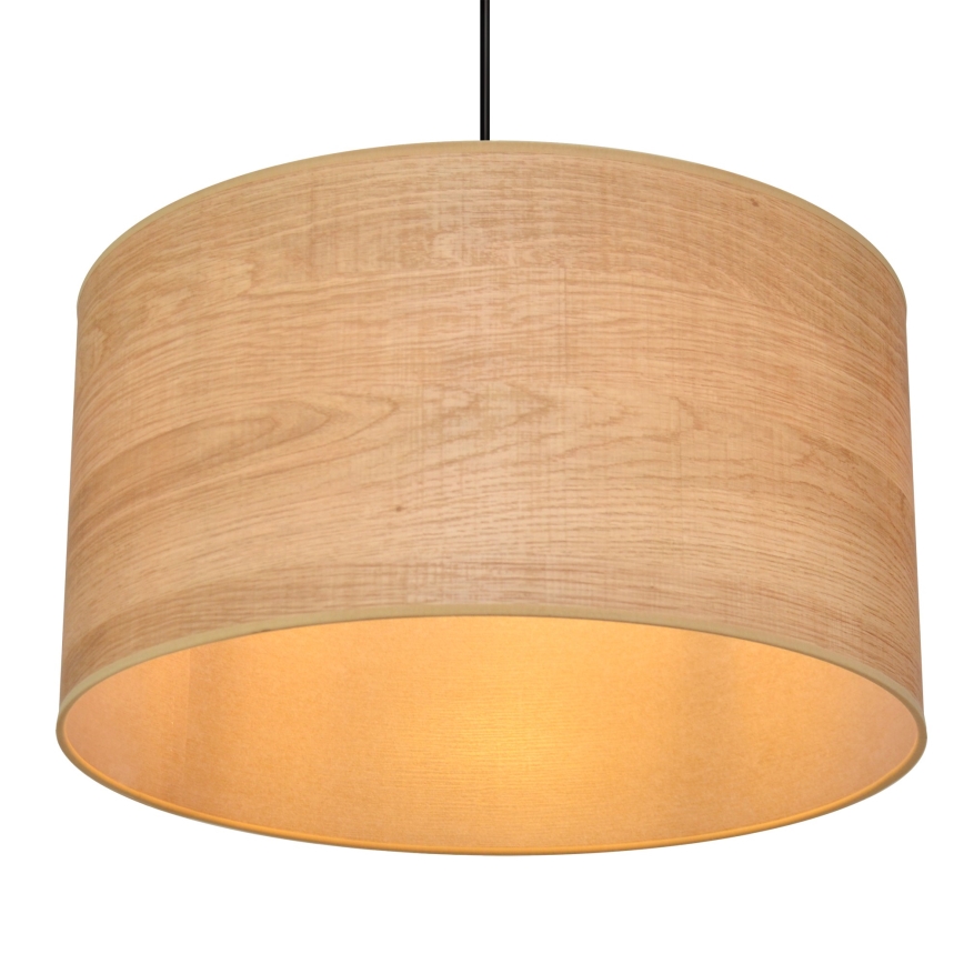 Luster na lanku ALBA 1xE27/15W/230V pr. 45 cm hnedá/čierna