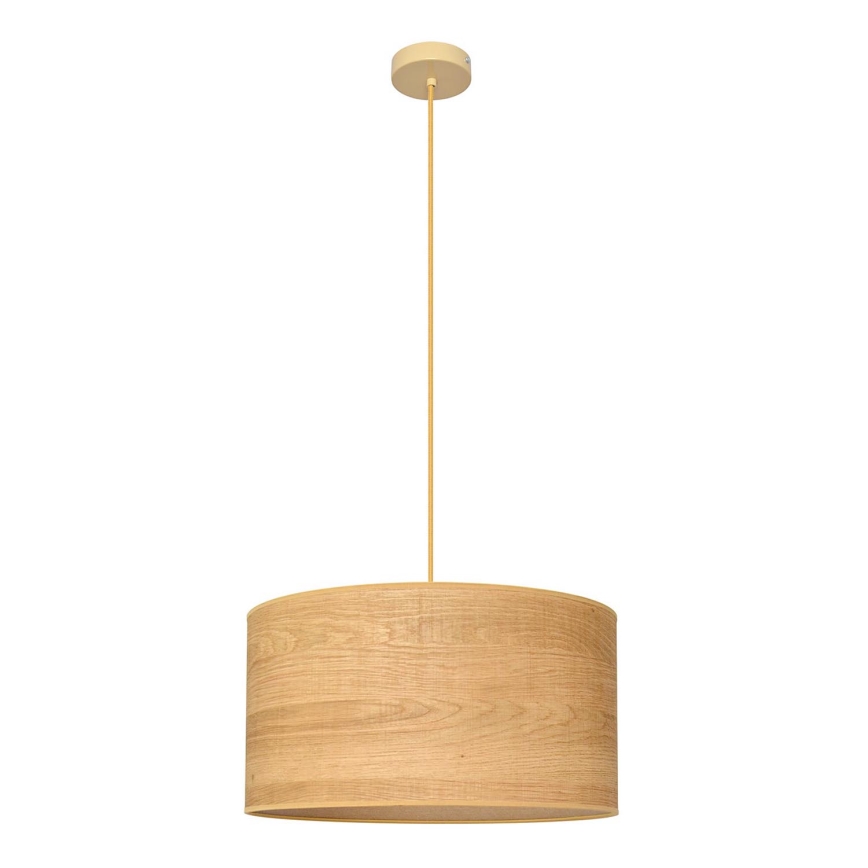 Luster na lanku ALBA 1xE27/15W/230V pr. 45 cm hnedá