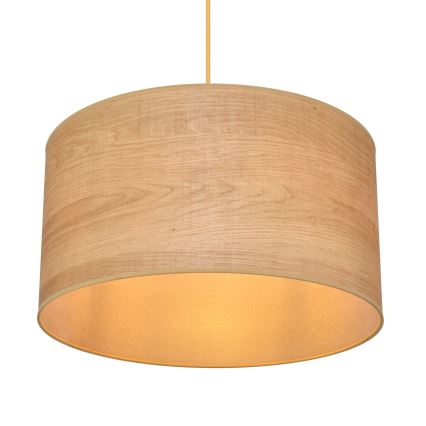 Luster na lanku ALBA 1xE27/15W/230V pr. 45 cm hnedá