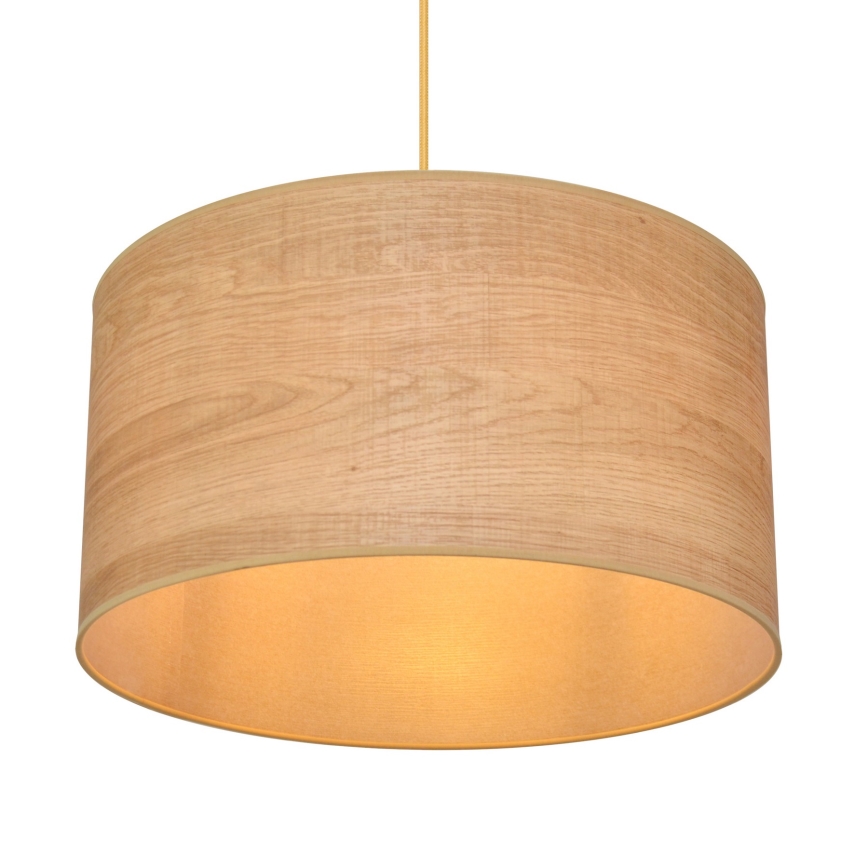 Luster na lanku ALBA 1xE27/15W/230V pr. 45 cm hnedá