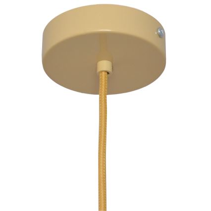 Luster na lanku ALBA 1xE27/15W/230V pr. 45 cm hnedá