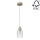 Luster na lanku ALESSANDRO 1xE27/60W/230V dub – FSC certifikované