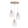 Luster na lanku ALESSANDRO 3xE27/60W/230V dub