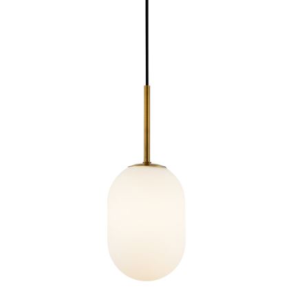 Luster na lanku ALIAS 1xG9/8W/230V pr. 12 cm zlatá
