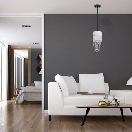 Luster na lanku ALMERIA 1xE27/60W/230V
