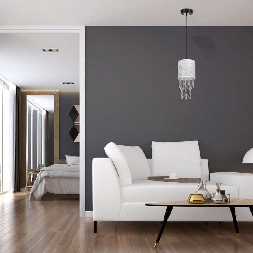 Luster na lanku ALMERIA 1xE27/60W/230V