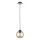 Luster na lanku AMBRE WOOD 1xE27/60W/230V