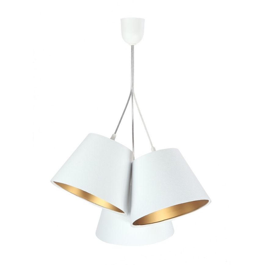 Luster na lanku AMBROSIA 3xE27/60W/230V