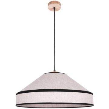 Luster na lanku AMIGO 1xE27/60W/230V dub