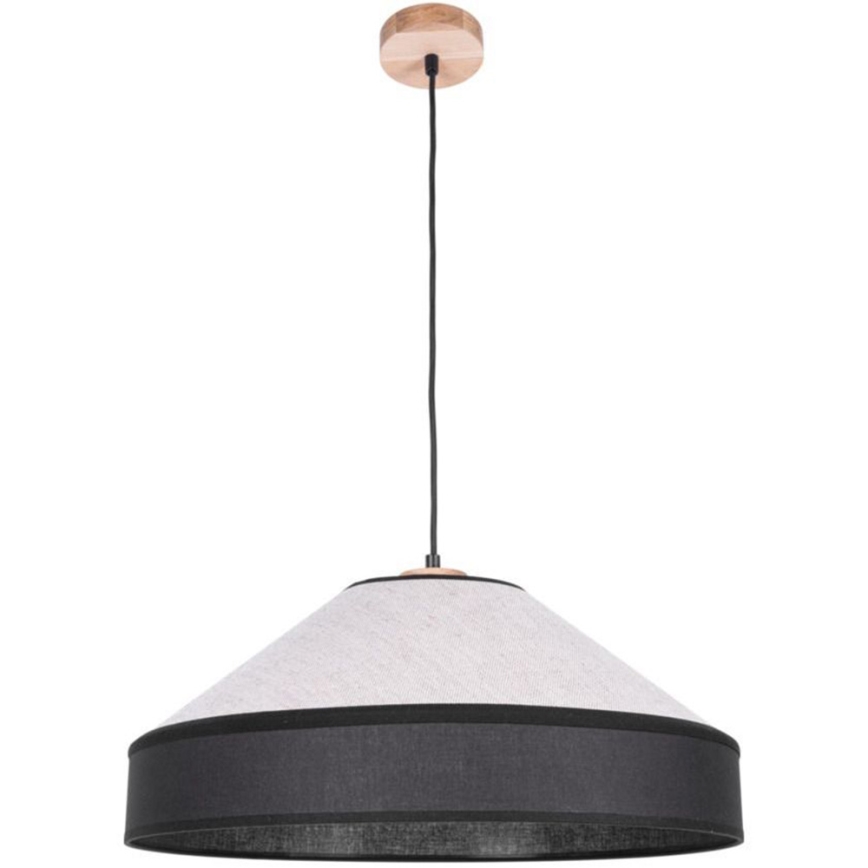 Luster na lanku AMIGO 1xE27/60W/230V dub