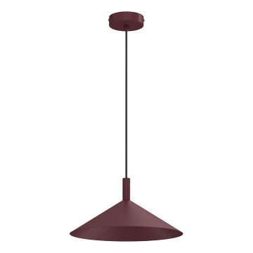 Luster na lanku ANEGA 1xGX53/15W/230V priemer 30 cm bordový