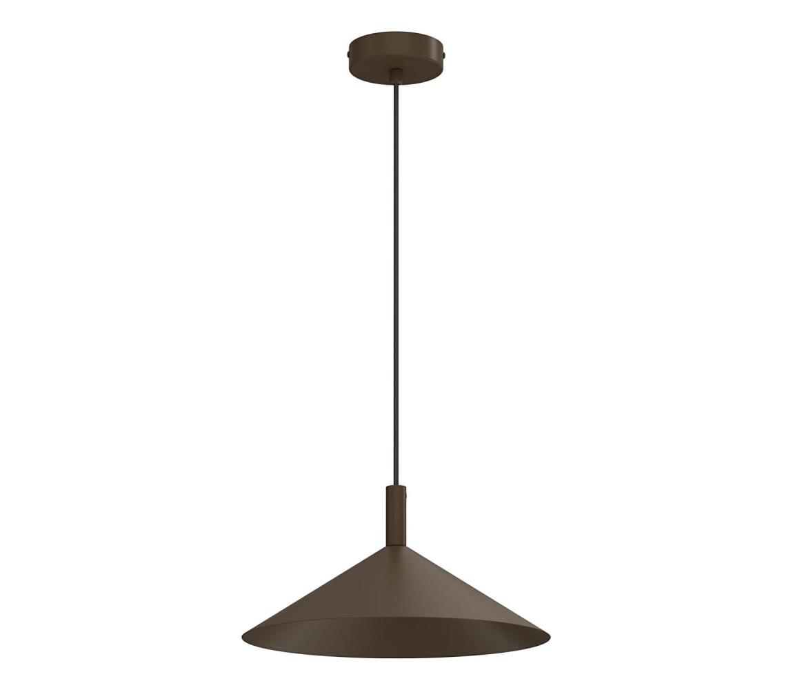 Luster na lanku ANEGA 1xGX53/15W/230V priemer 30 cm hnedý 8182A