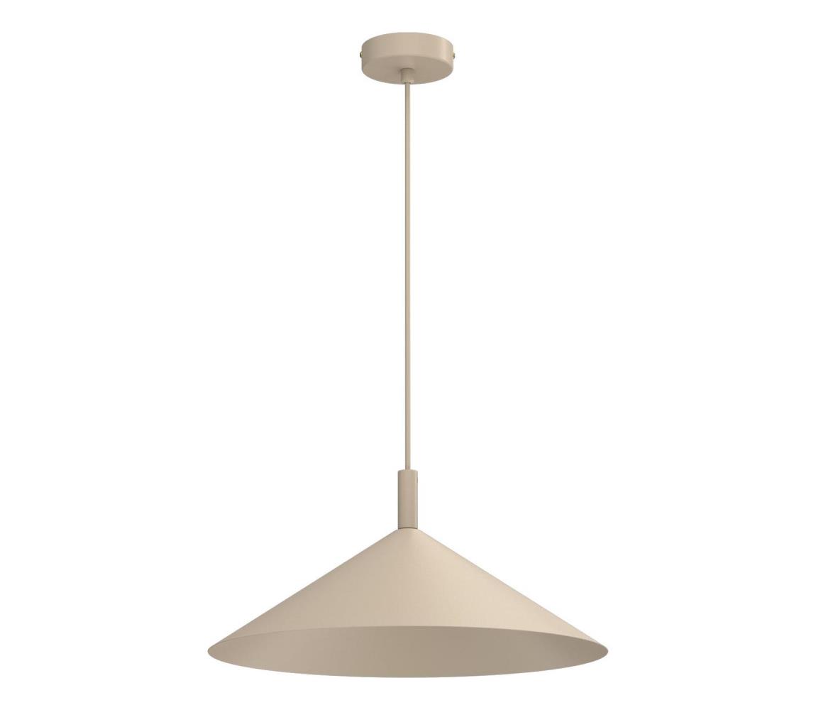 Luster na lanku ANEGA 1xGX53/15W/230V, priemer 40 cm, béžový 8177A