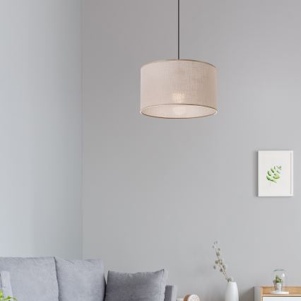 Luster na lanku ANTONIO 1xE27/60W/230V dub