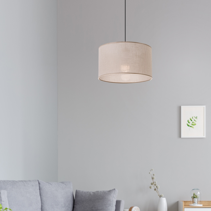 Luster na lanku ANTONIO 1xE27/60W/230V dub