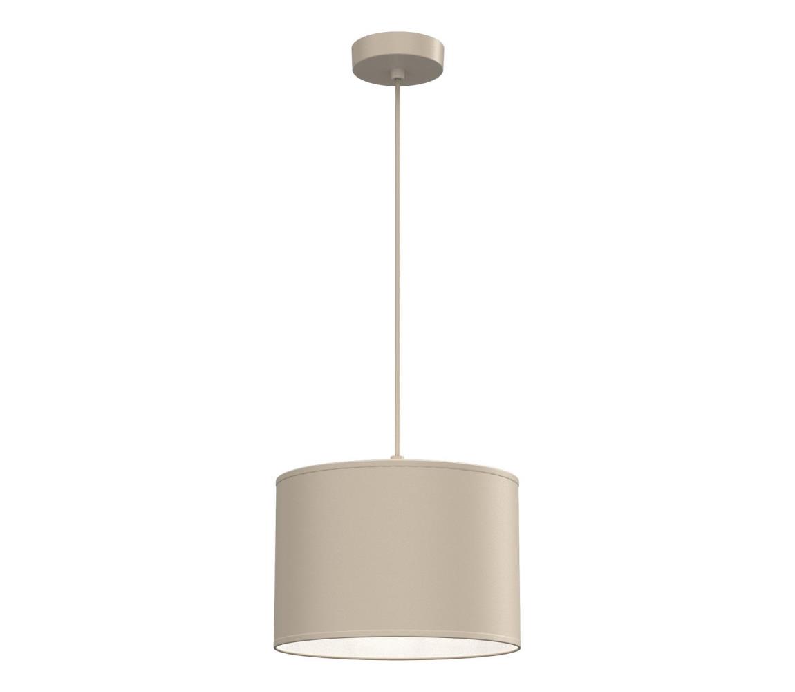 Luster na lanku ARDEN 1xE27/15W/230V pr. 25 cm béžový 4228