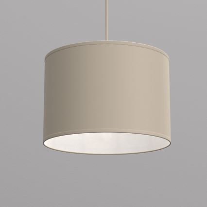 Luster na lanku ARDEN 1xE27/15W/230V pr. 25 cm béžový