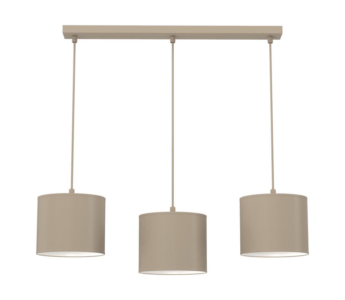 Luster na lanku ARDEN 3xE27/15W/230V, béžový 4230