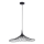 Luster na lanku ARIELLE 1xE27/20W/230V pr. 50 cm čierna