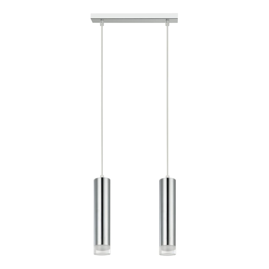 Luster na lanku ARMIN 1xGU10/10W/230V lesklý chróm