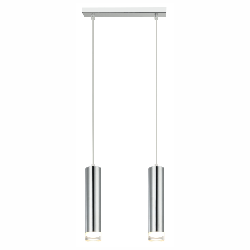Luster na lanku ARMIN 1xGU10/10W/230V lesklý chróm