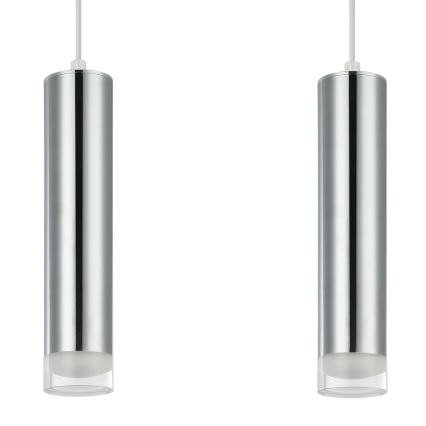 Luster na lanku ARMIN 1xGU10/10W/230V lesklý chróm