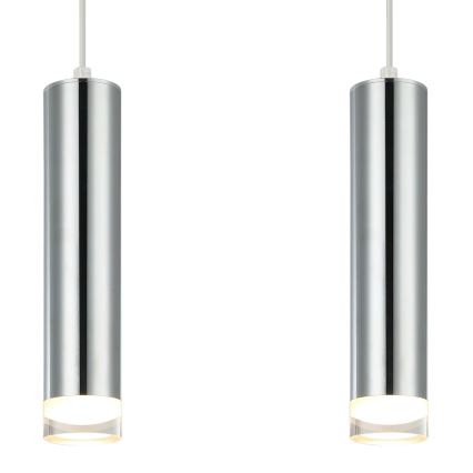 Luster na lanku ARMIN 1xGU10/10W/230V lesklý chróm