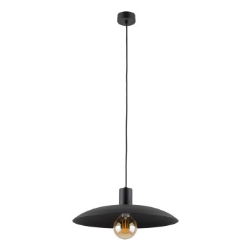 Luster na lanku ASTRA 1xE27/15W/230V pr. 41 cm čierna