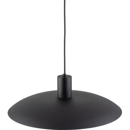 Luster na lanku ASTRA 1xE27/15W/230V pr. 41 cm čierna