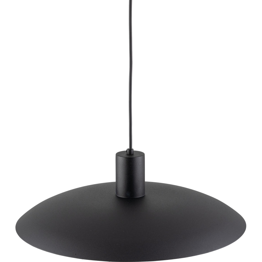 Luster na lanku ASTRA 1xE27/15W/230V pr. 41 cm čierna