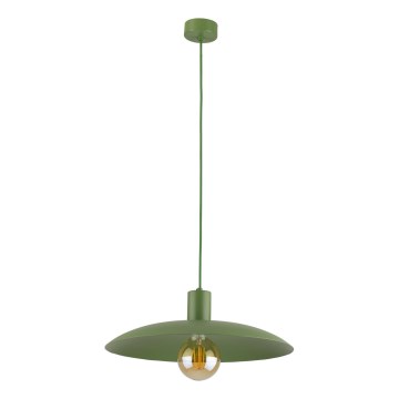Luster na lanku ASTRA 1xE27/15W/230V pr. 41 cm zelená