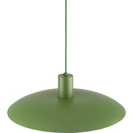 Luster na lanku ASTRA 1xE27/15W/230V pr. 41 cm zelená