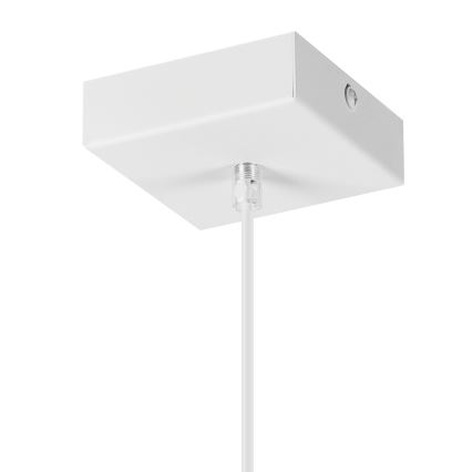 Luster na lanku ASTRID 1xE27/60W/230V biela