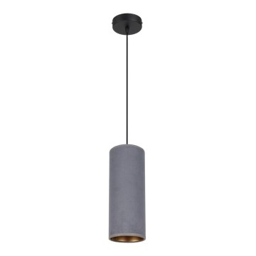 Luster na lanku AVALO 1xE27/60W/230V šedá