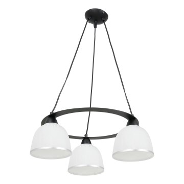 Luster na lanku AVIA 3xE27/60W/230V