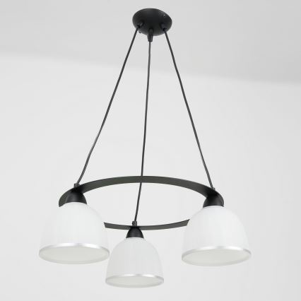 Luster na lanku AVIA 3xE27/60W/230V