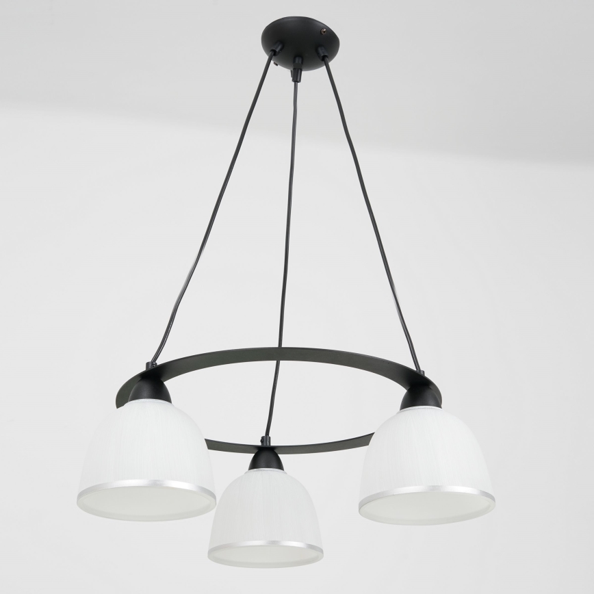 Luster na lanku AVIA 3xE27/60W/230V