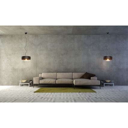 Luster na lanku BABILON 1xE27/15W/230V